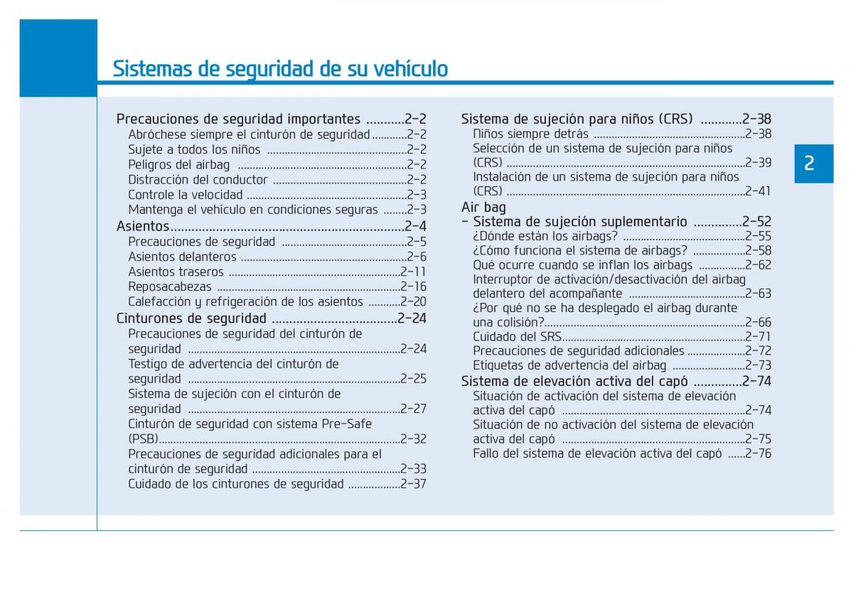 Hyundai Genesis II 2 manual del propietario / page 17