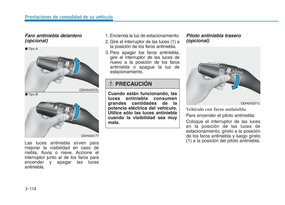 Hyundai Genesis II 2 manual del propietario / page 206