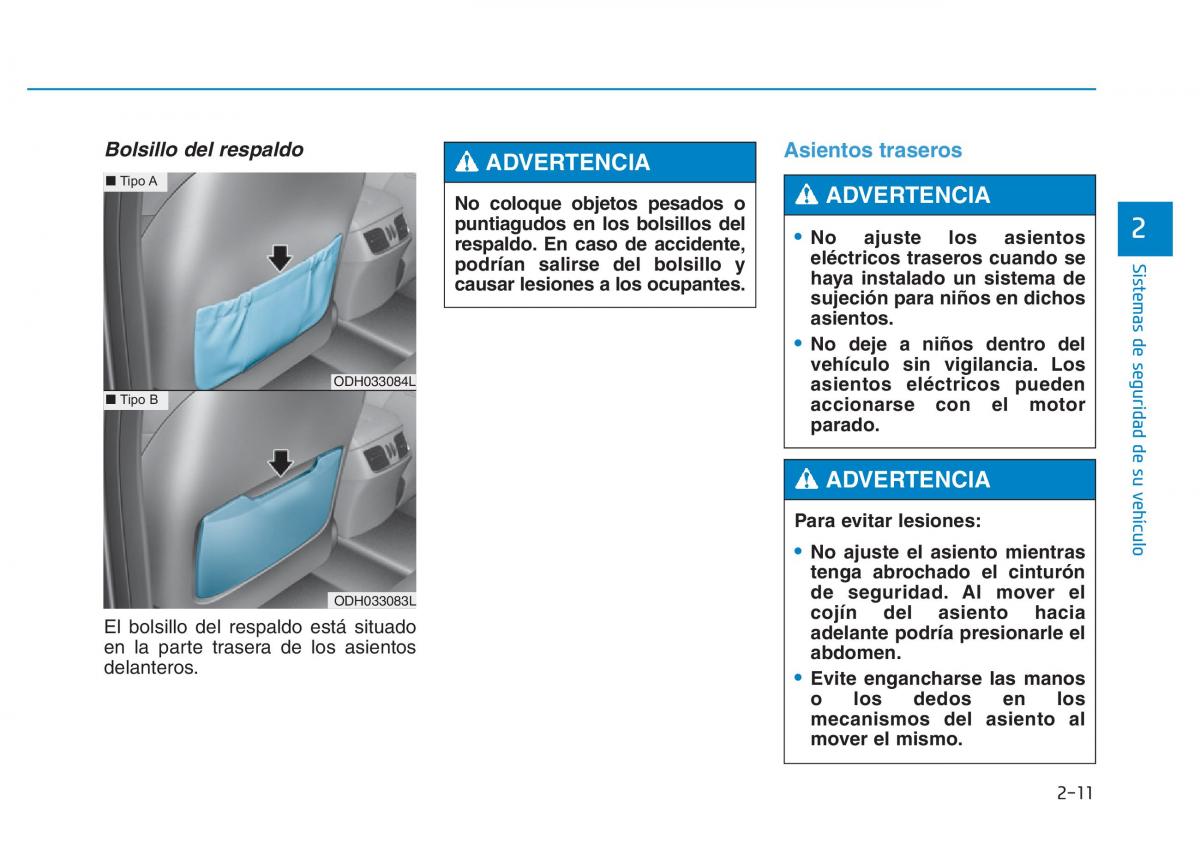 Hyundai Genesis II 2 manual del propietario / page 27