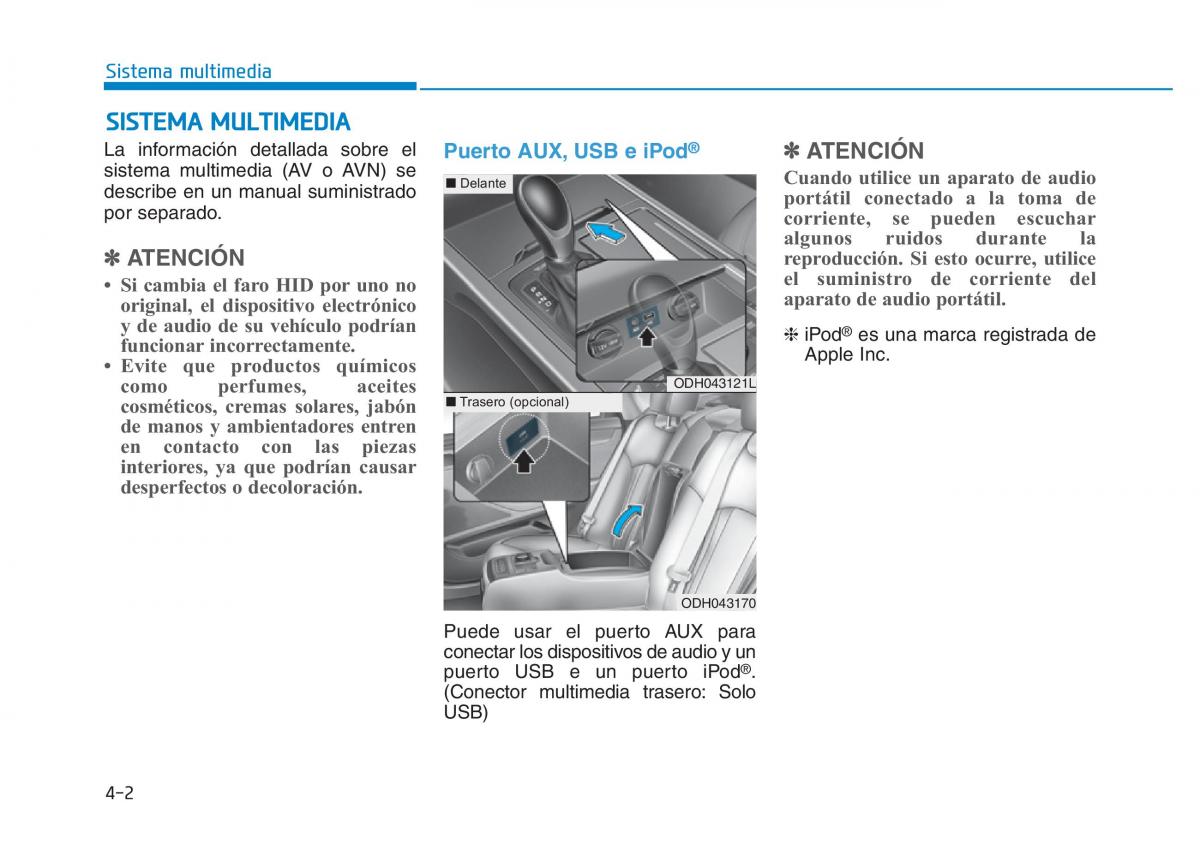 Hyundai Genesis II 2 manual del propietario / page 282