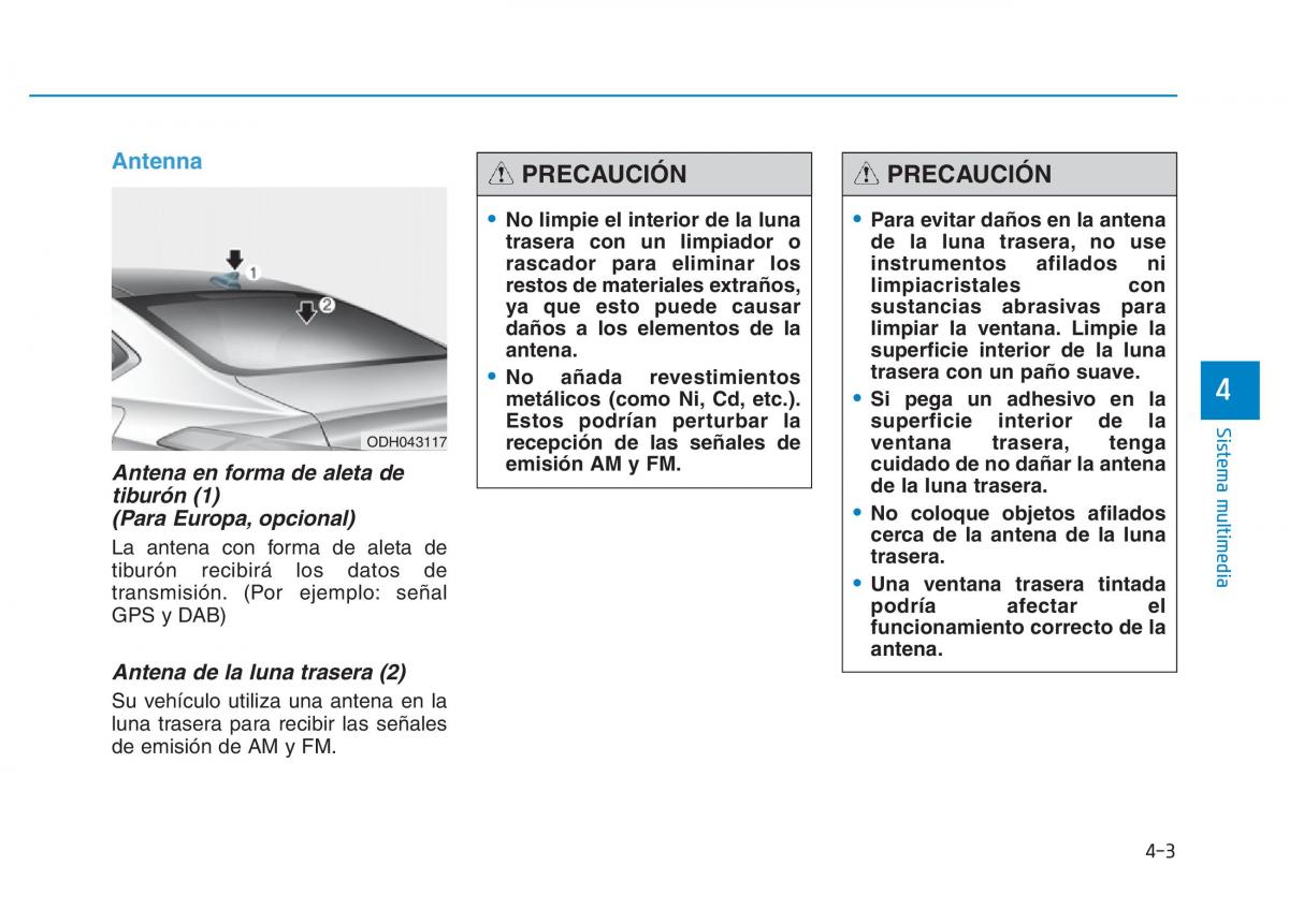 Hyundai Genesis II 2 manual del propietario / page 283