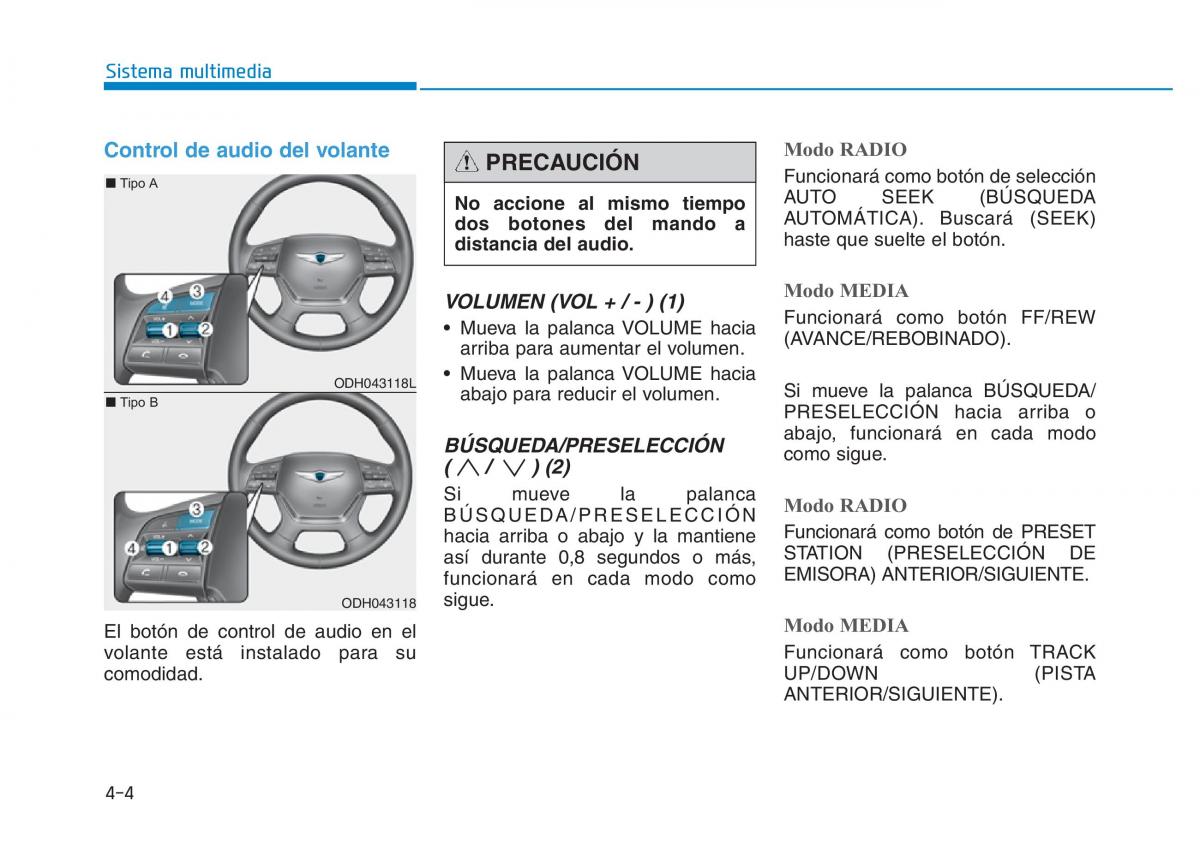 Hyundai Genesis II 2 manual del propietario / page 284