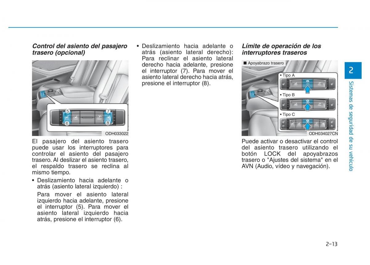 Hyundai Genesis II 2 manual del propietario / page 29