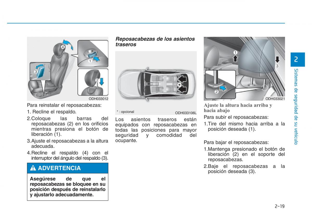 Hyundai Genesis II 2 manual del propietario / page 35