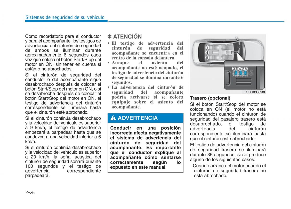 Hyundai Genesis II 2 manual del propietario / page 42