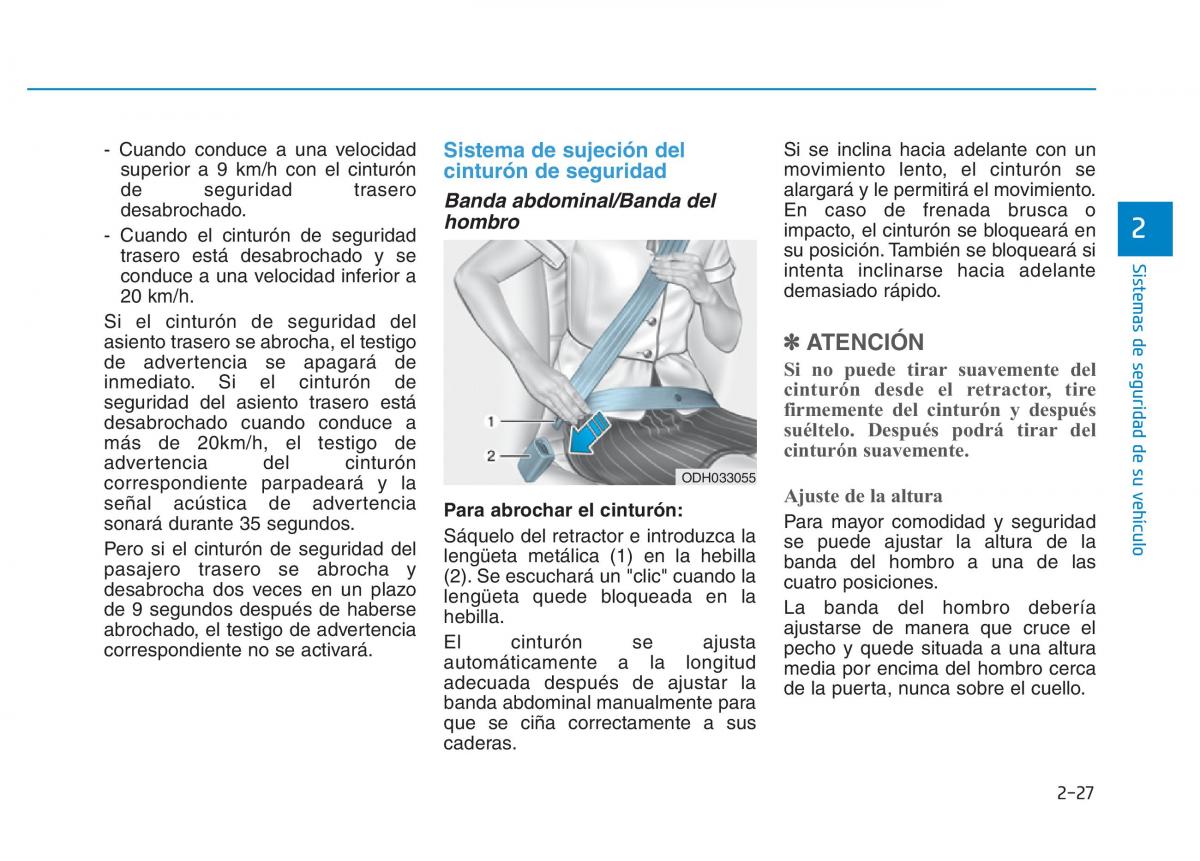 Hyundai Genesis II 2 manual del propietario / page 43