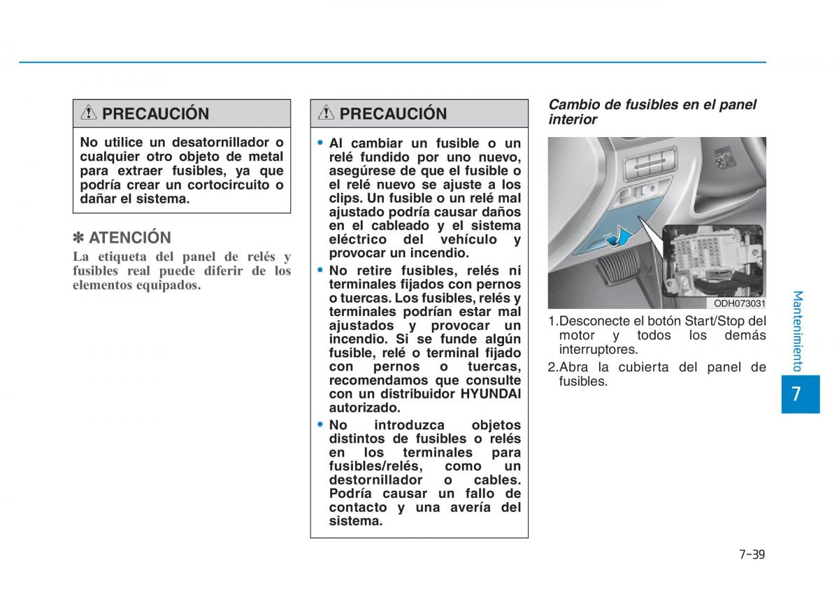 Hyundai Genesis II 2 manual del propietario / page 466