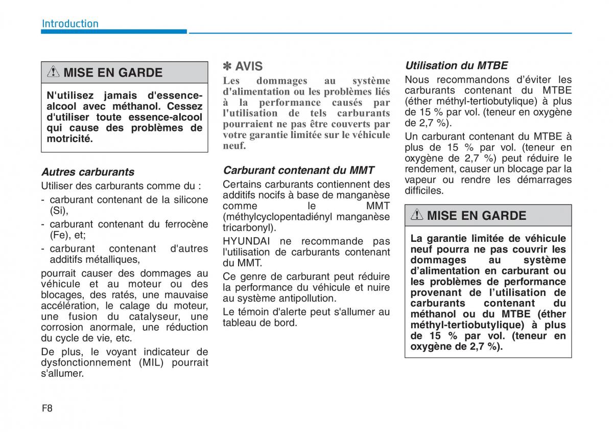 Hyundai Genesis II 2 manuel du proprietaire / page 8