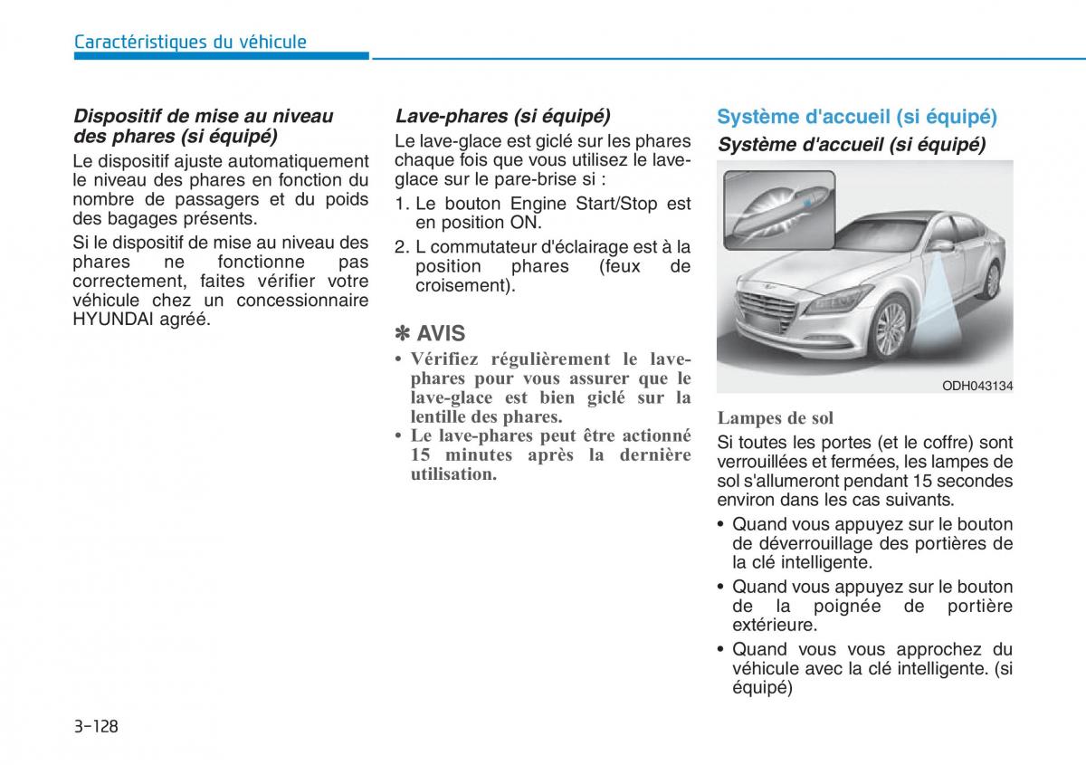 Hyundai Genesis II 2 manuel du proprietaire / page 232