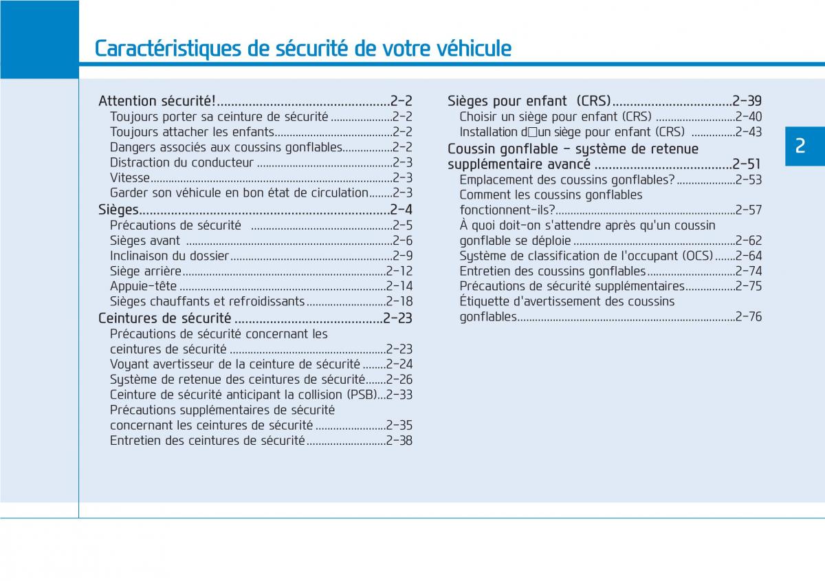 Hyundai Genesis II 2 manuel du proprietaire / page 29