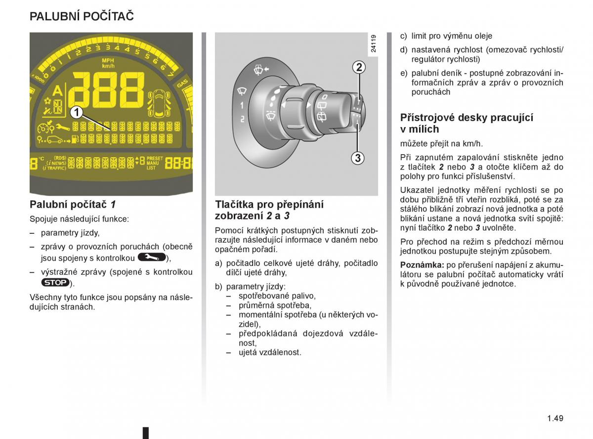 Renault Modus navod k obsludze / page 55