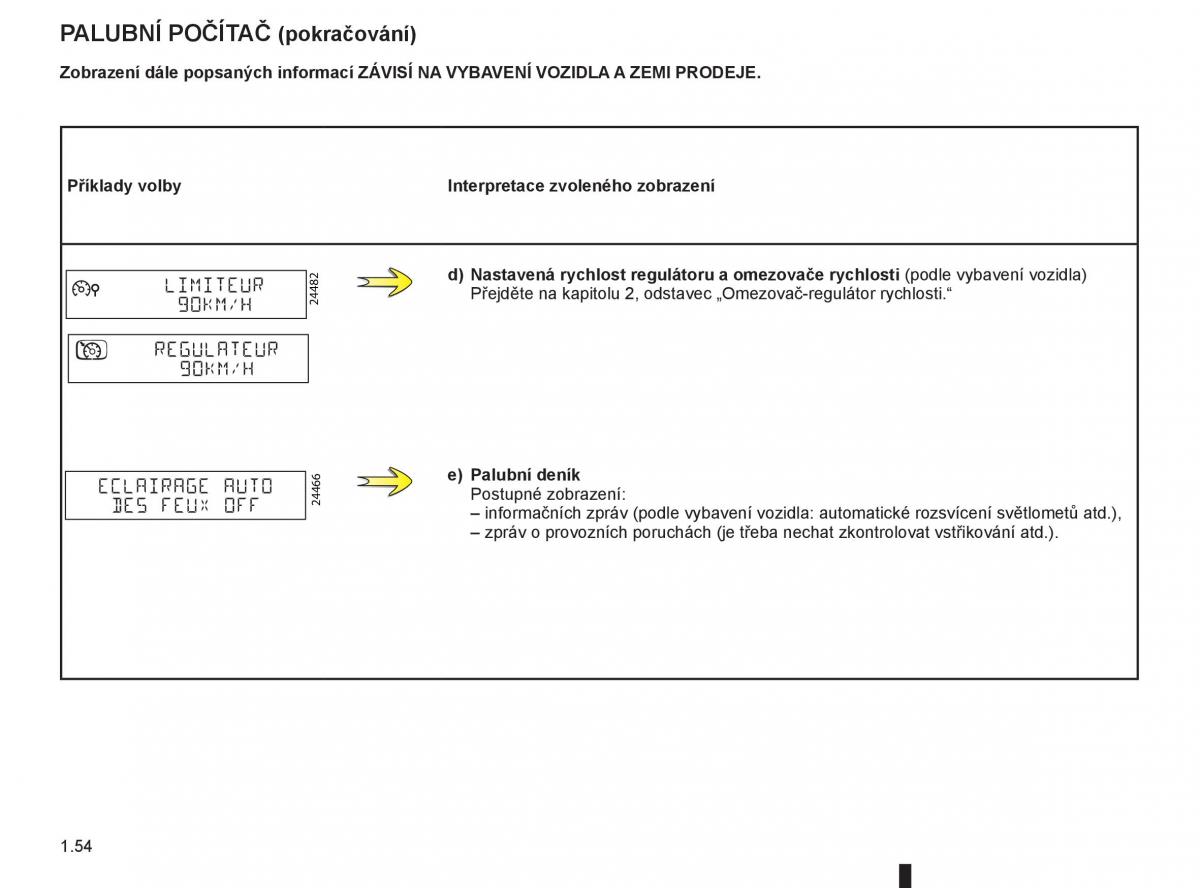 Renault Modus navod k obsludze / page 60