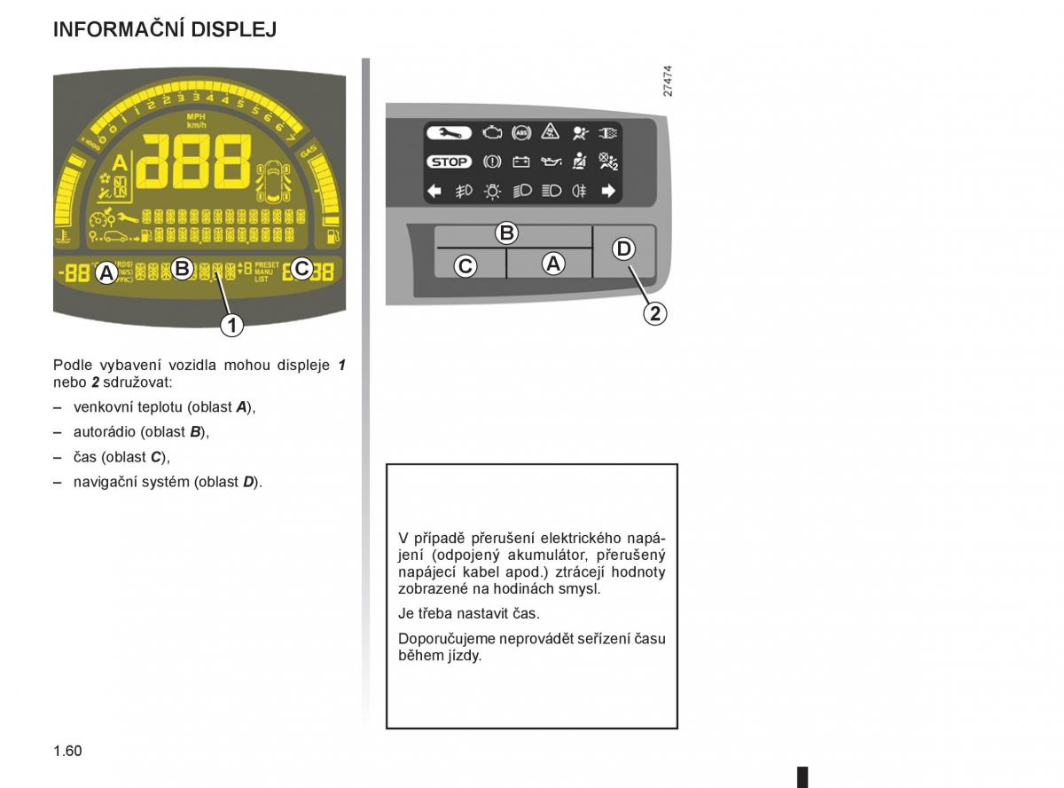 Renault Modus navod k obsludze / page 66