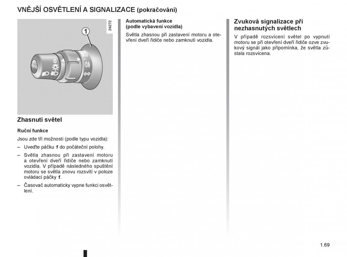 Renault Modus navod k obsludze / page 75