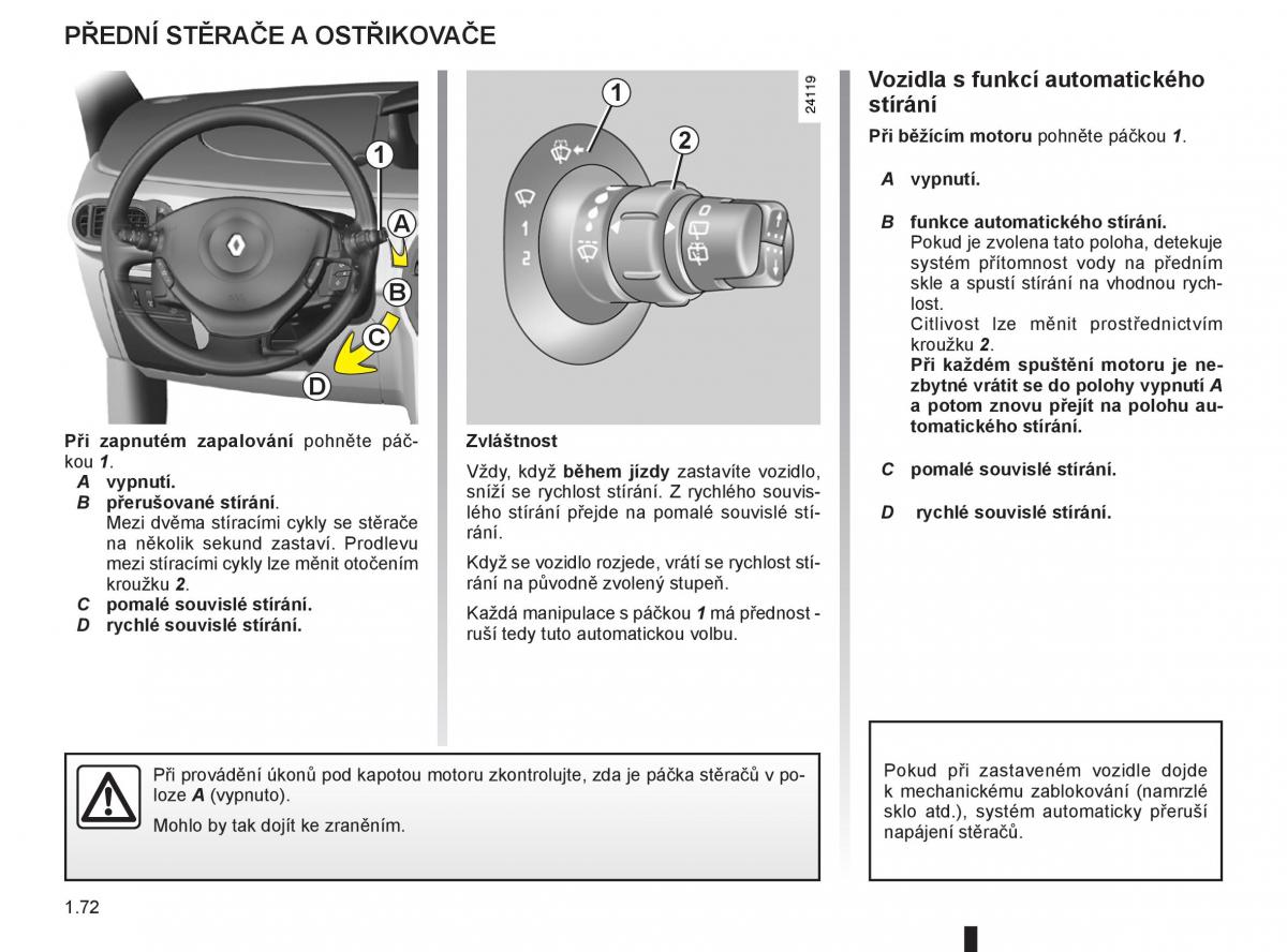 Renault Modus navod k obsludze / page 78