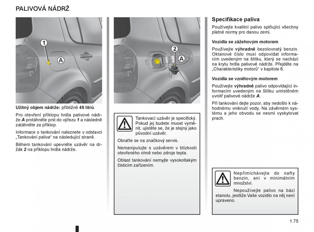 Renault Modus navod k obsludze / page 81