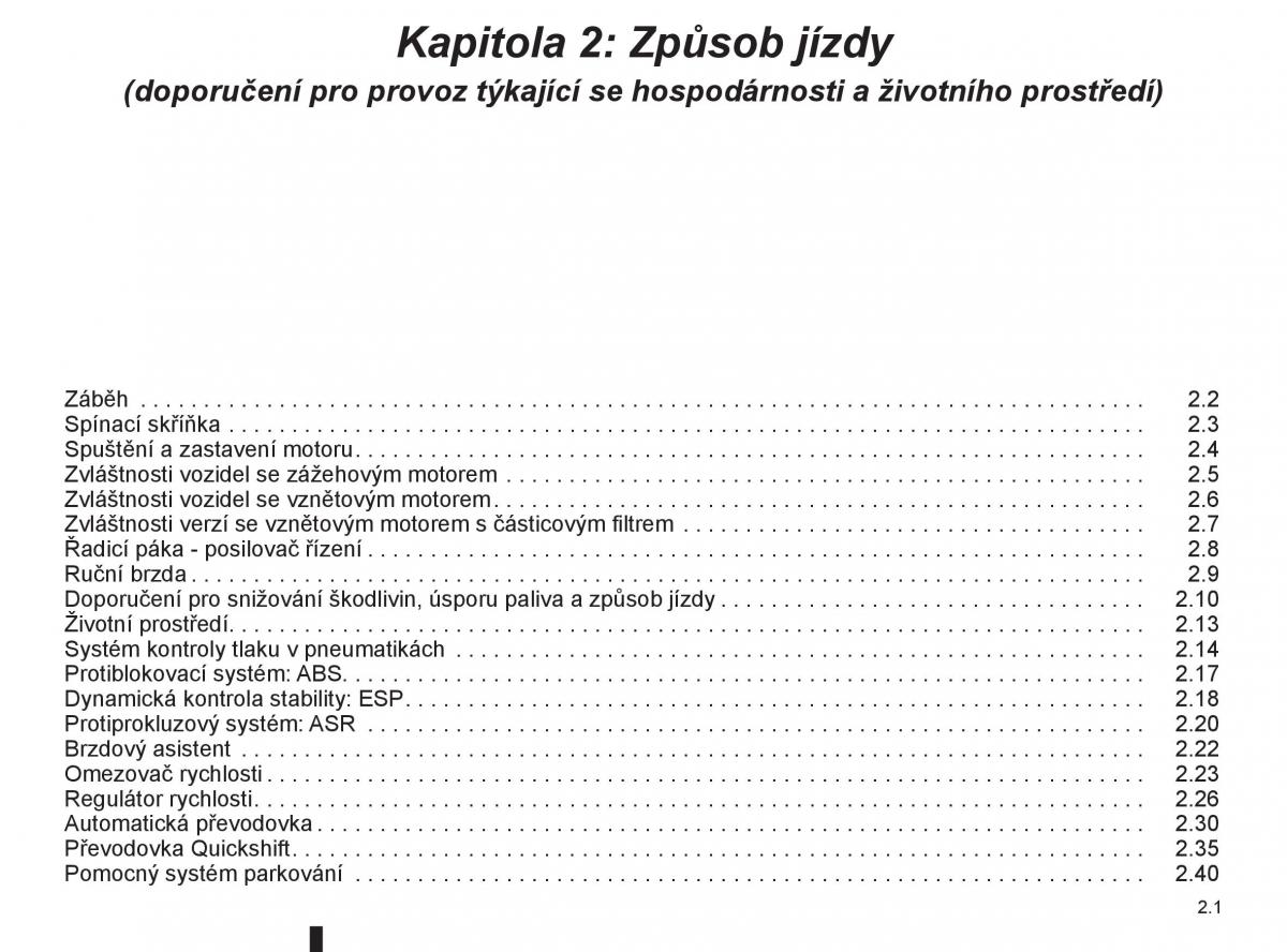 Renault Modus navod k obsludze / page 83