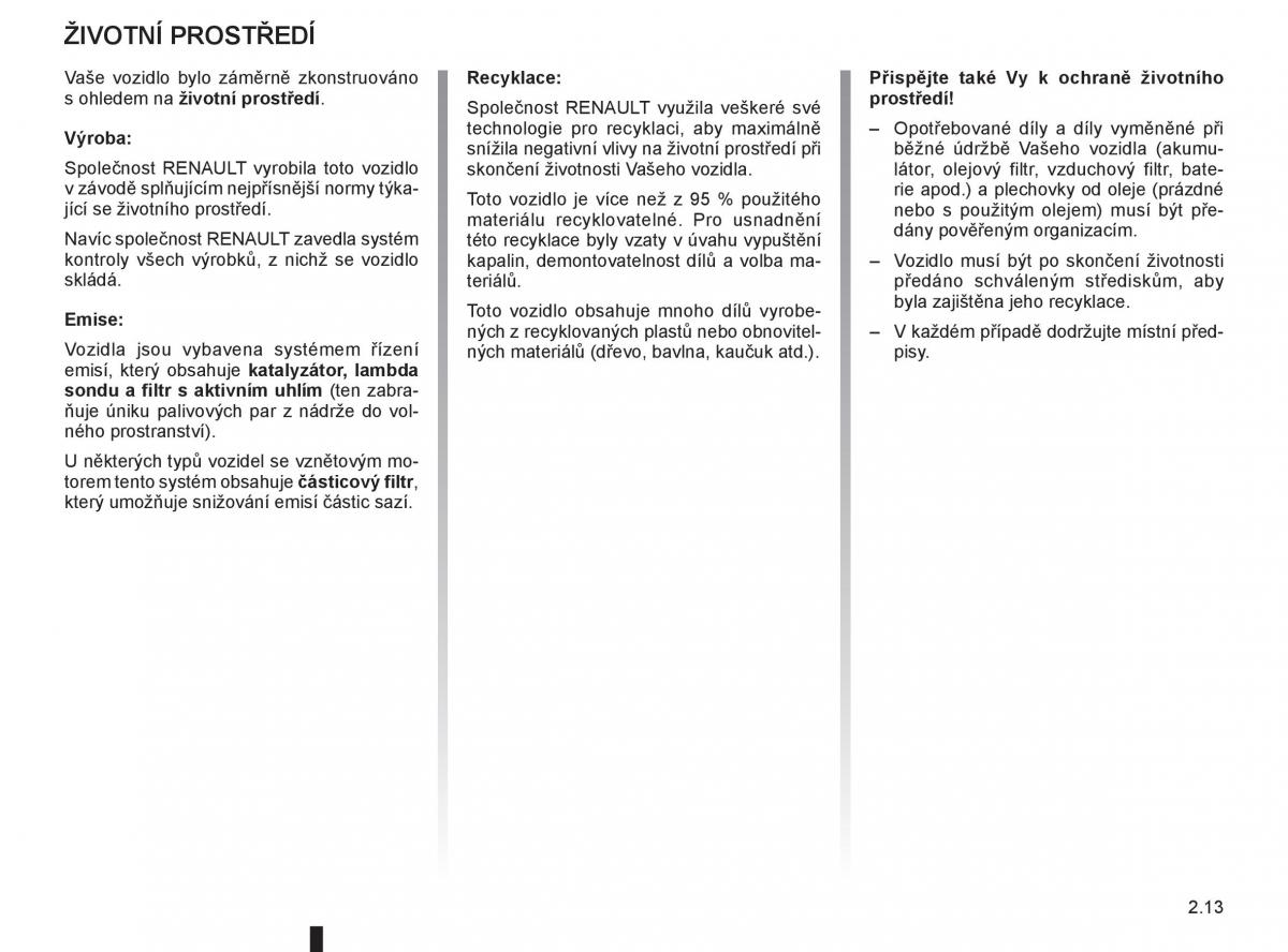 Renault Modus navod k obsludze / page 95