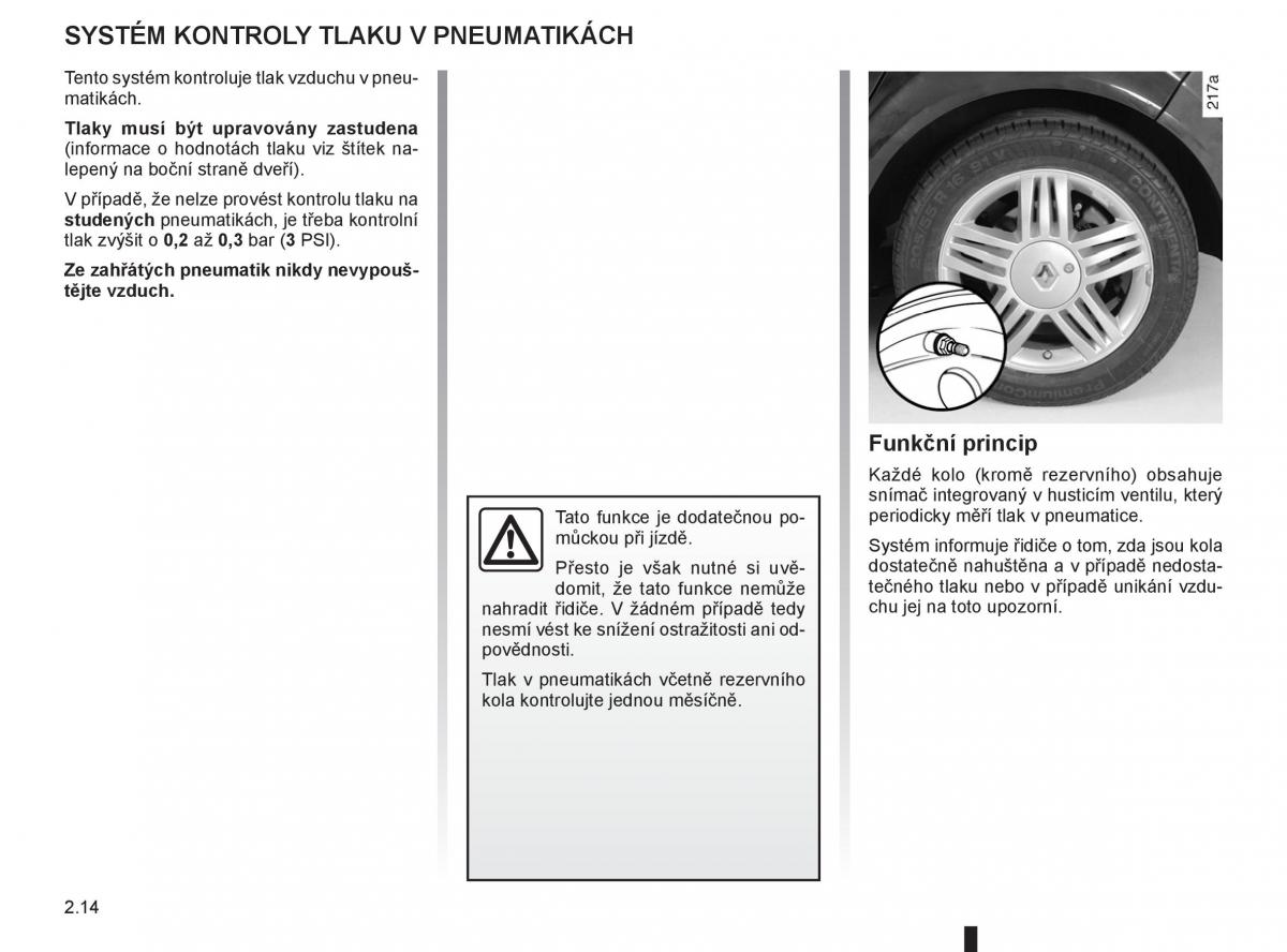 Renault Modus navod k obsludze / page 96