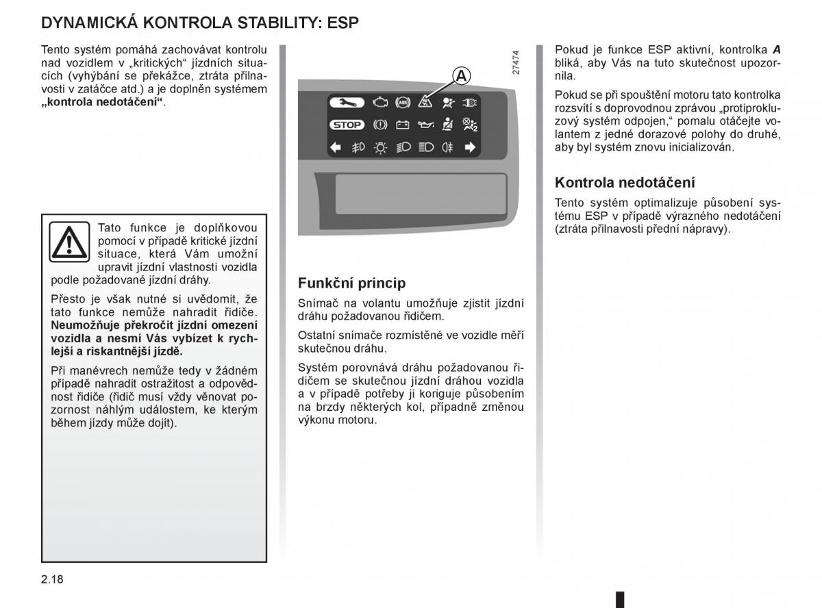 Renault Modus navod k obsludze / page 100