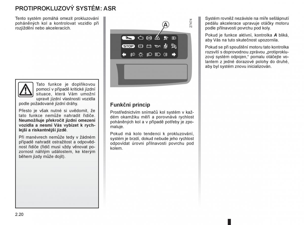 Renault Modus navod k obsludze / page 102