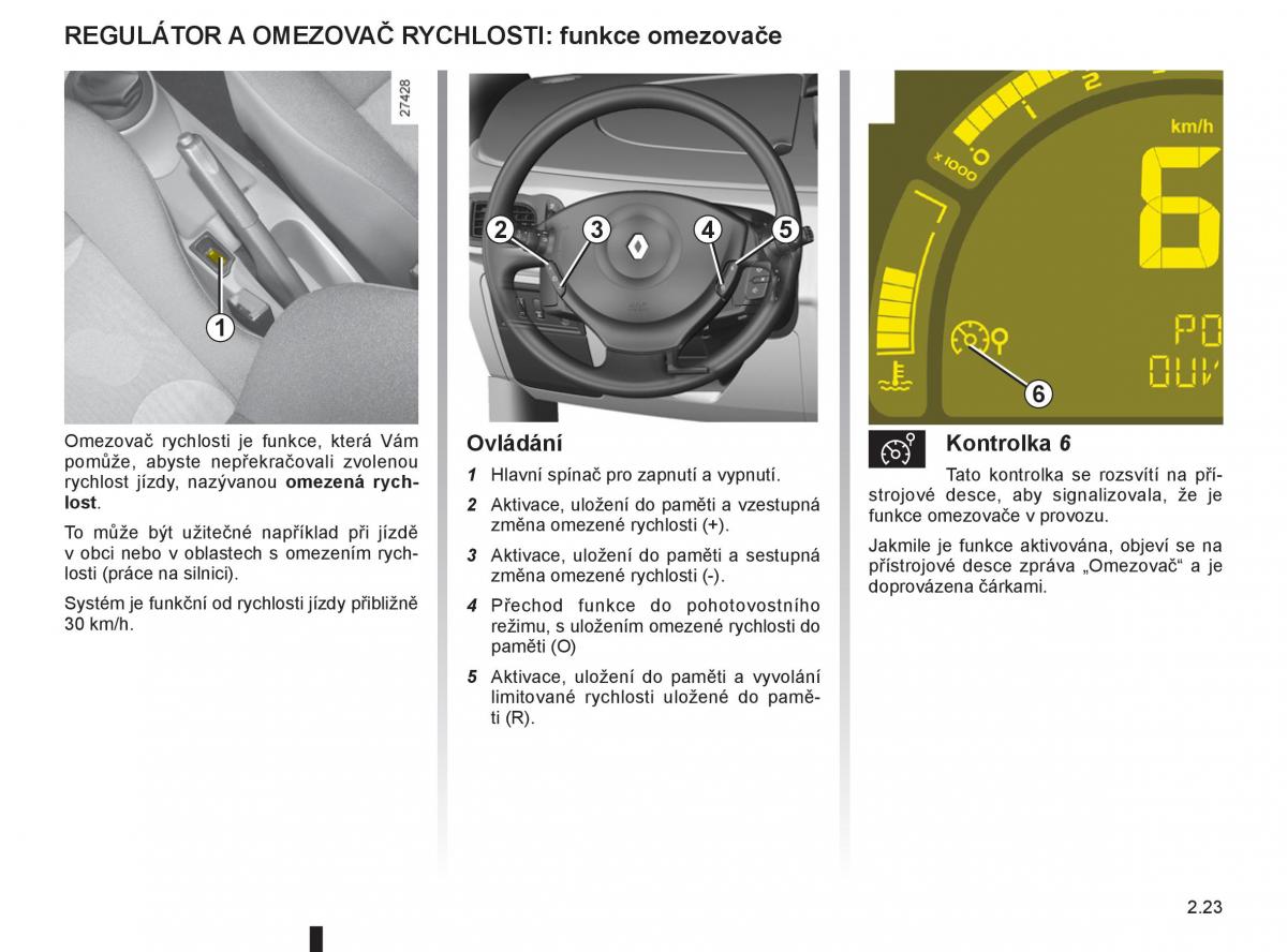 Renault Modus navod k obsludze / page 105