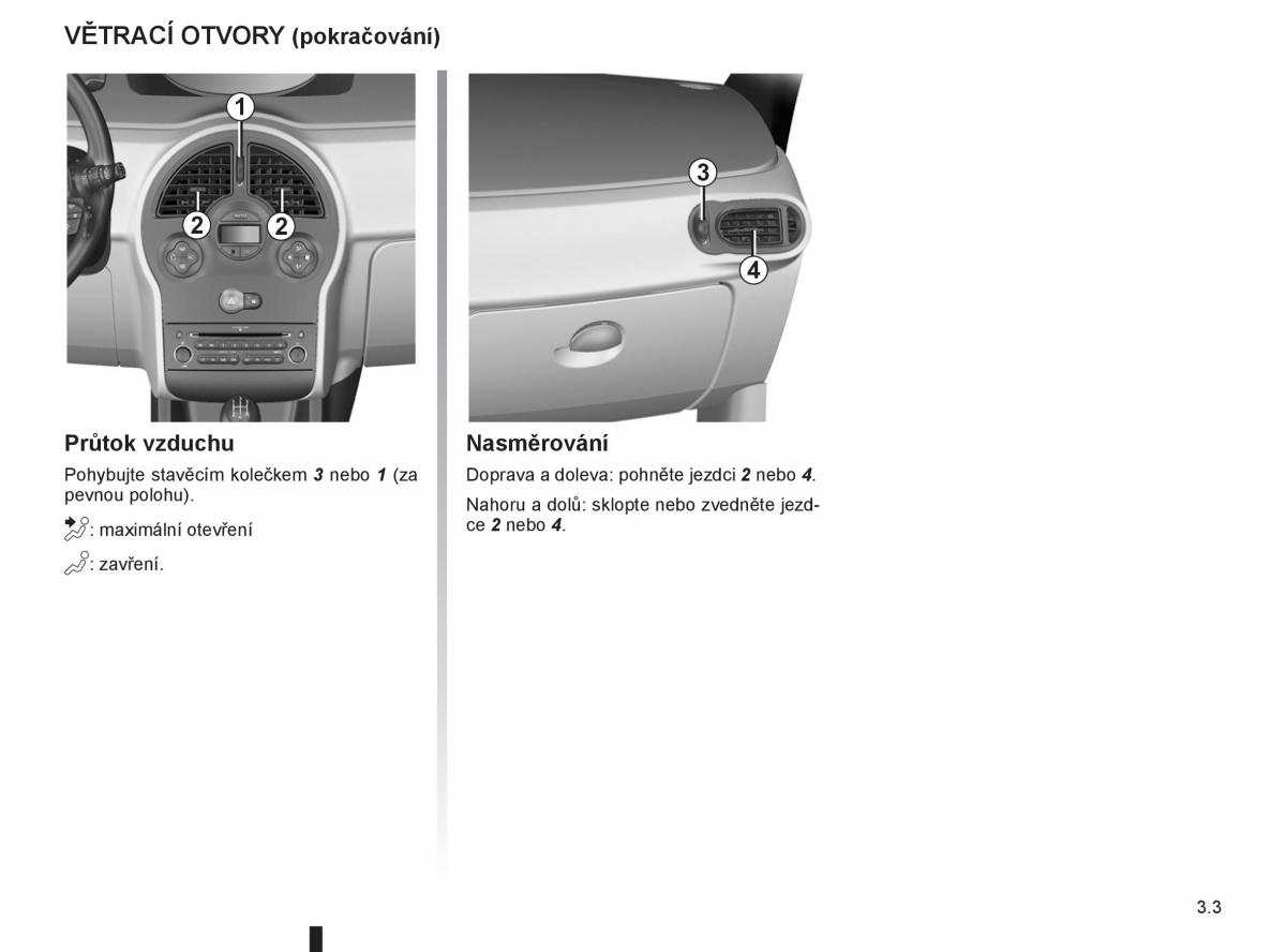 Renault Modus navod k obsludze / page 127