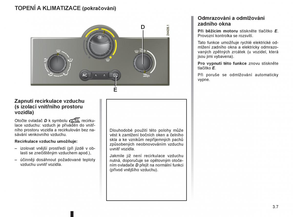 Renault Modus navod k obsludze / page 131