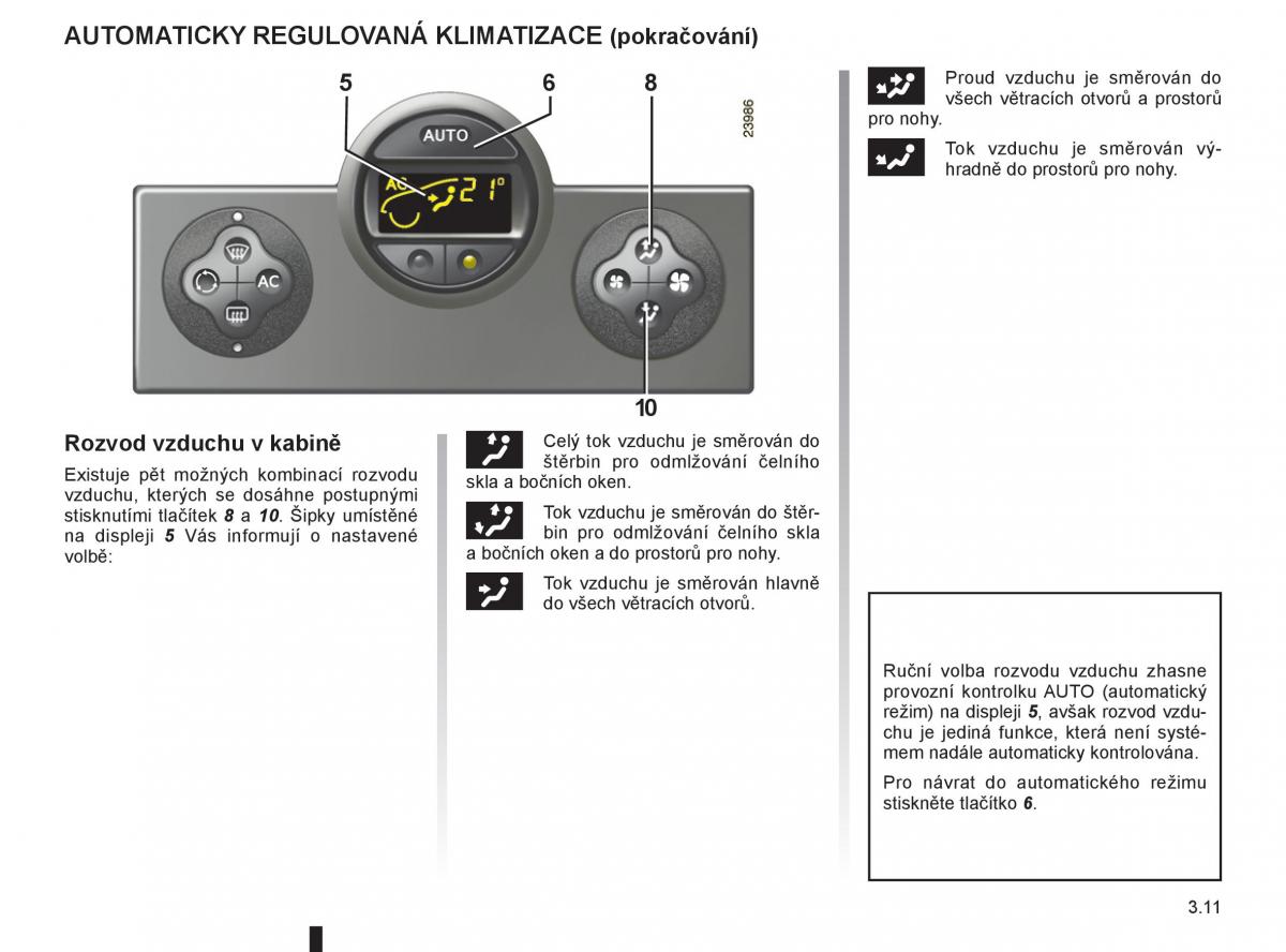 Renault Modus navod k obsludze / page 135