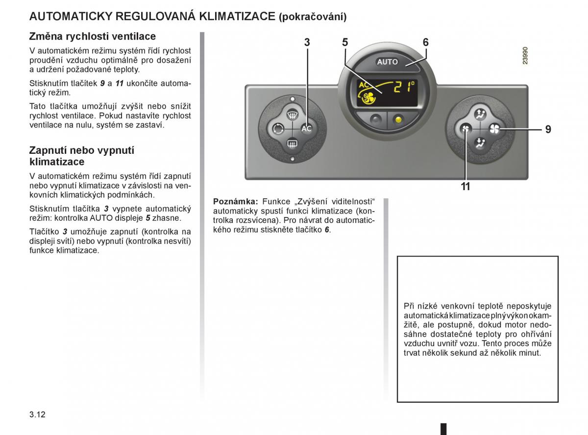 Renault Modus navod k obsludze / page 136