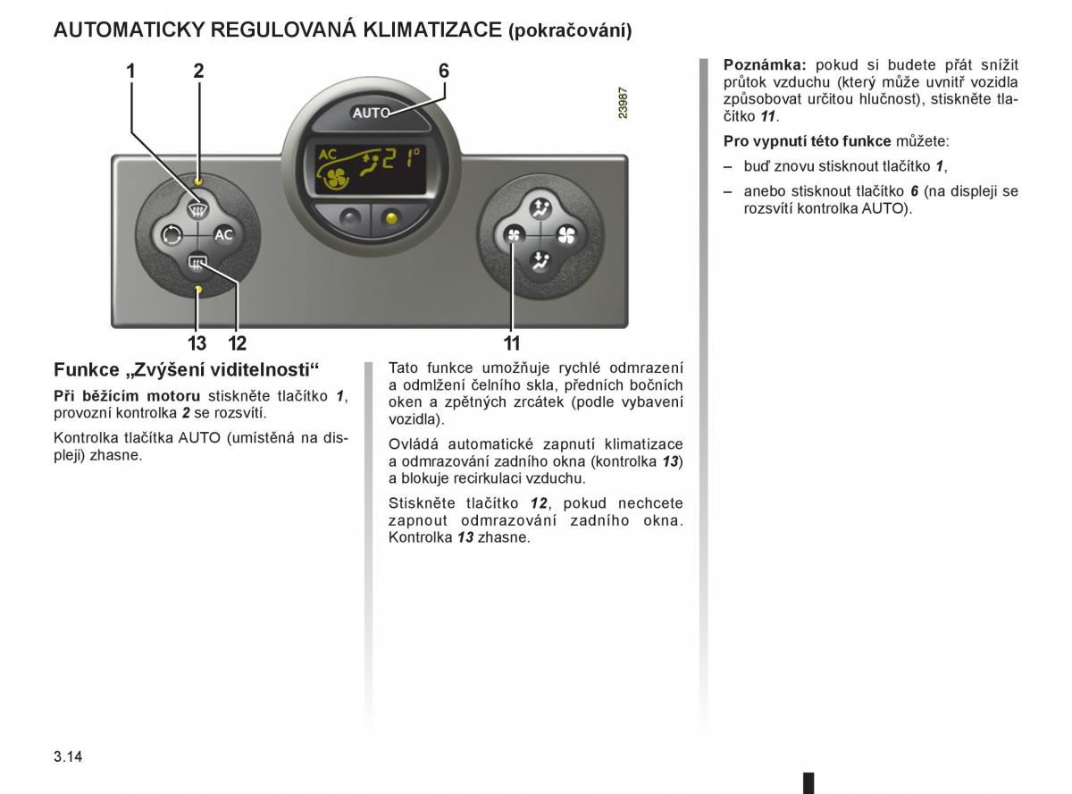 Renault Modus navod k obsludze / page 138