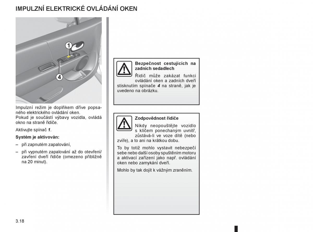 Renault Modus navod k obsludze / page 142