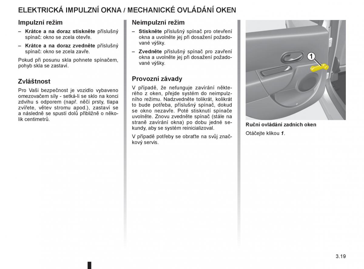 Renault Modus navod k obsludze / page 143