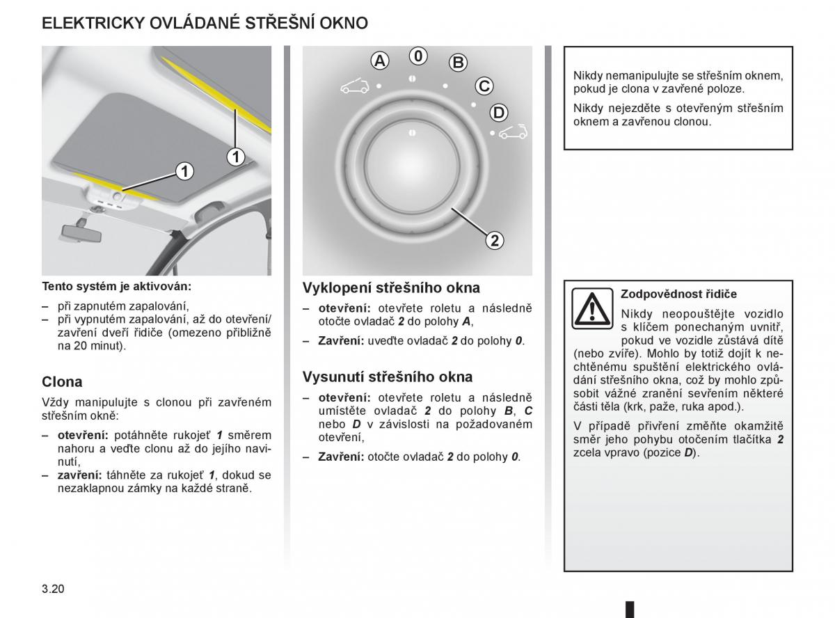 Renault Modus navod k obsludze / page 144