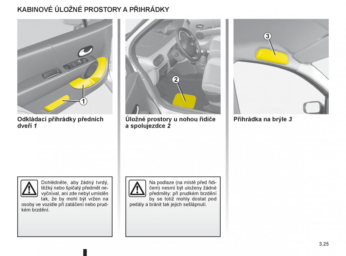 Renault Modus navod k obsludze / page 149