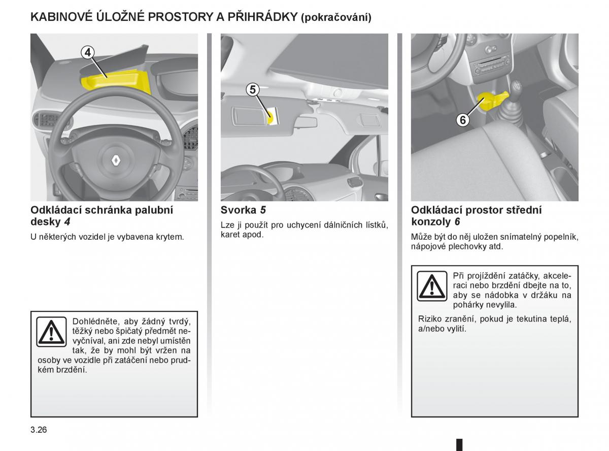 Renault Modus navod k obsludze / page 150