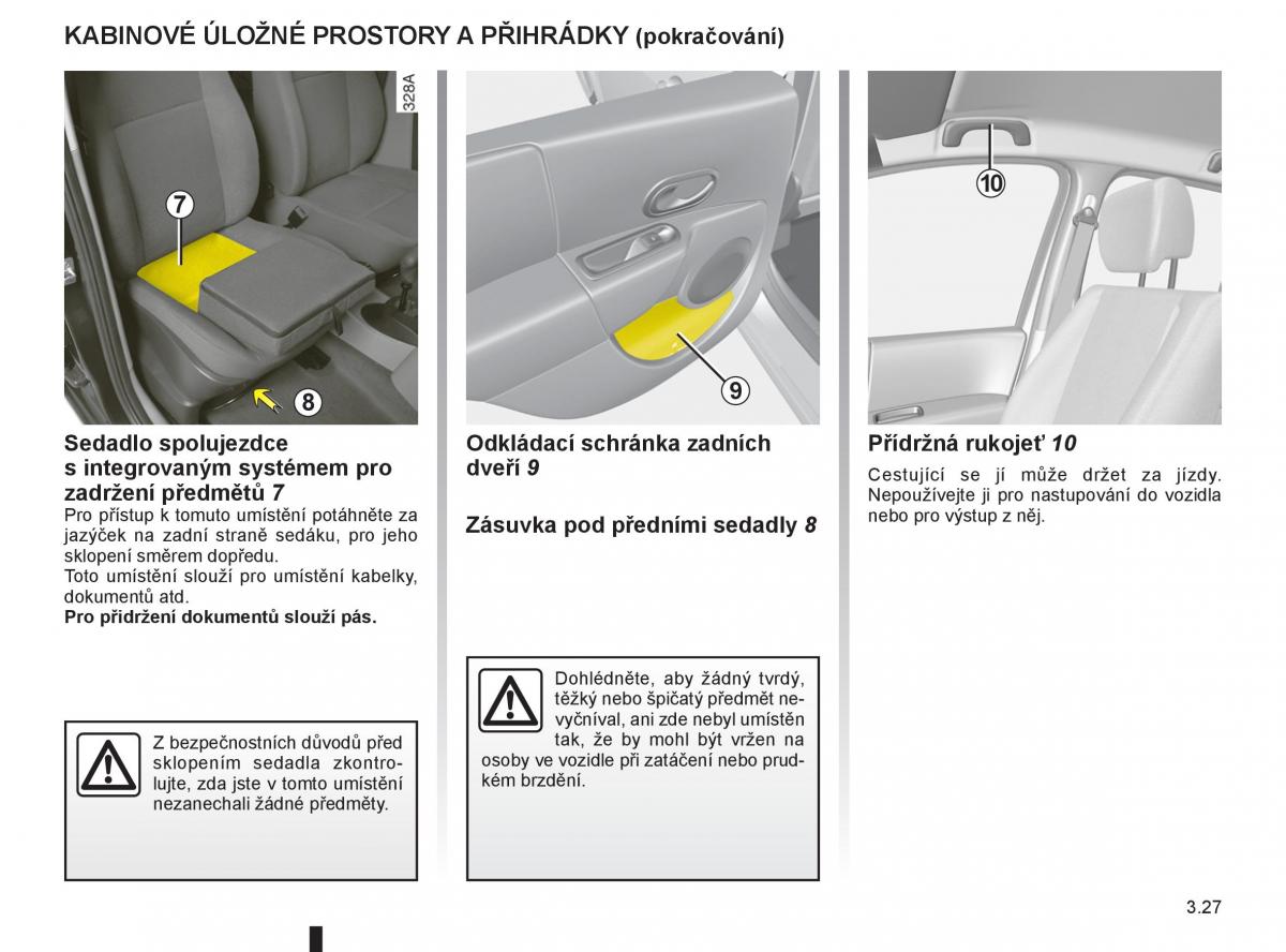 Renault Modus navod k obsludze / page 151