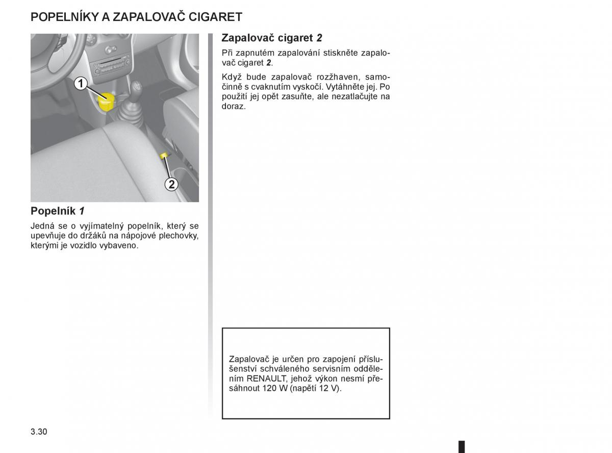 Renault Modus navod k obsludze / page 154