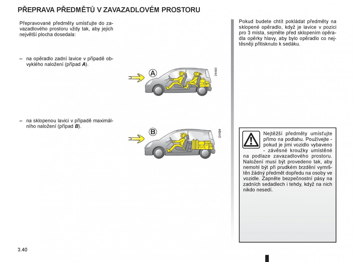 Renault Modus navod k obsludze / page 164