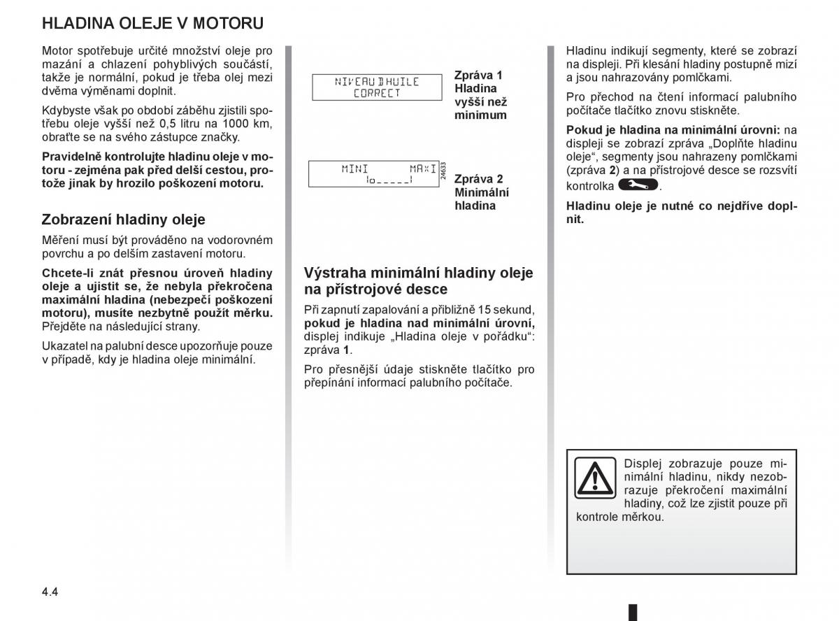 Renault Modus navod k obsludze / page 170