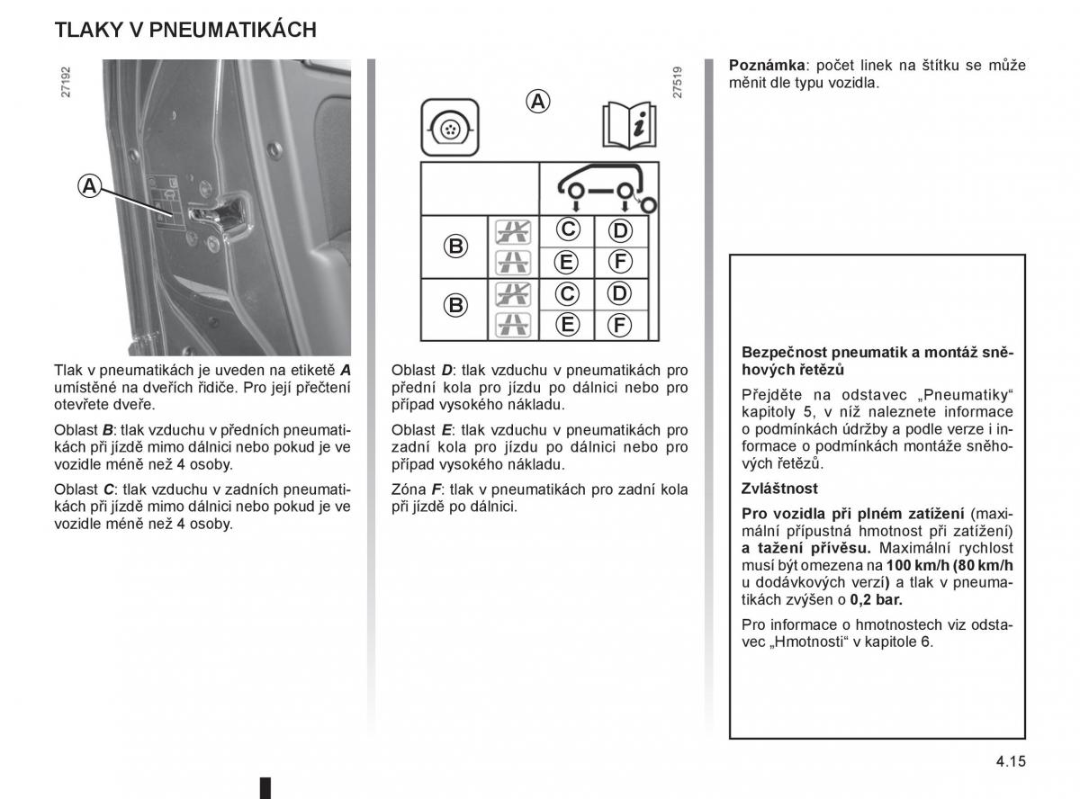 Renault Modus navod k obsludze / page 181