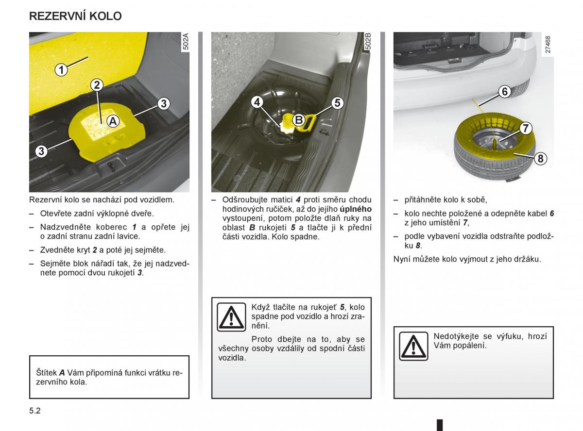 Renault Modus navod k obsludze / page 184