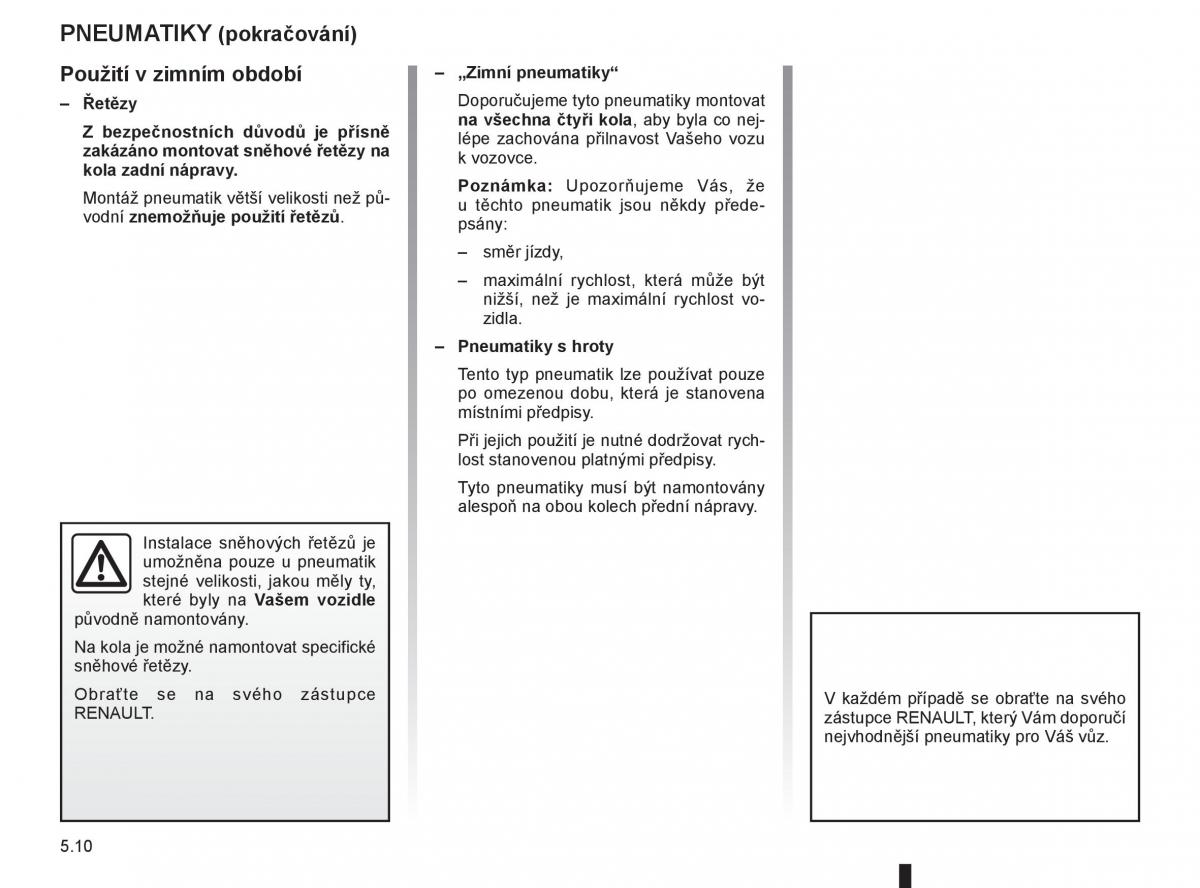 Renault Modus navod k obsludze / page 192