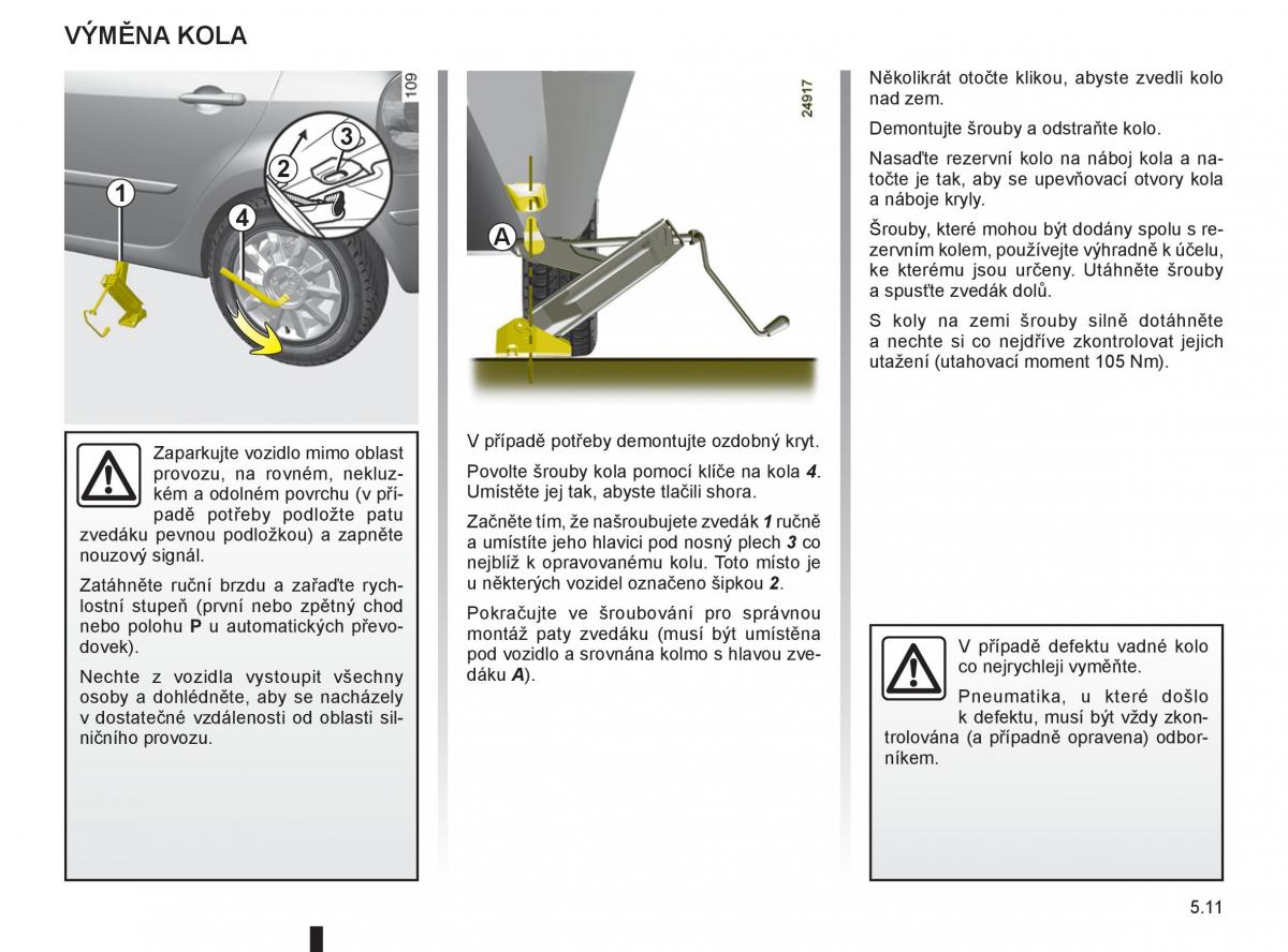 Renault Modus navod k obsludze / page 193