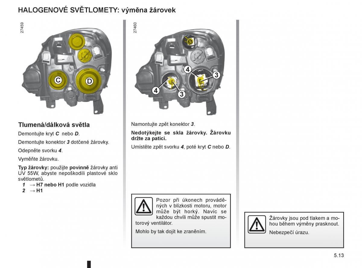 Renault Modus navod k obsludze / page 195