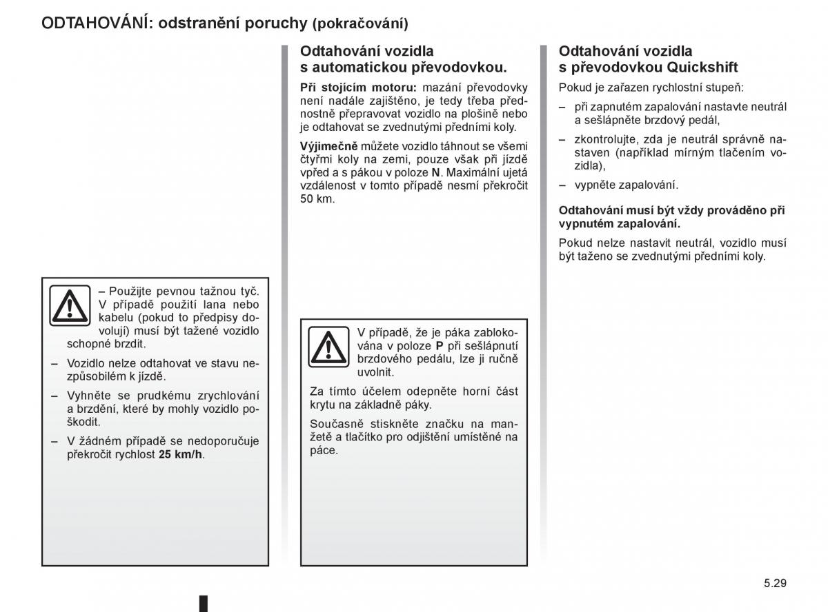 Renault Modus navod k obsludze / page 211