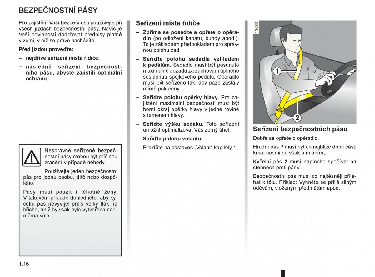 Renault Modus navod k obsludze / page 22