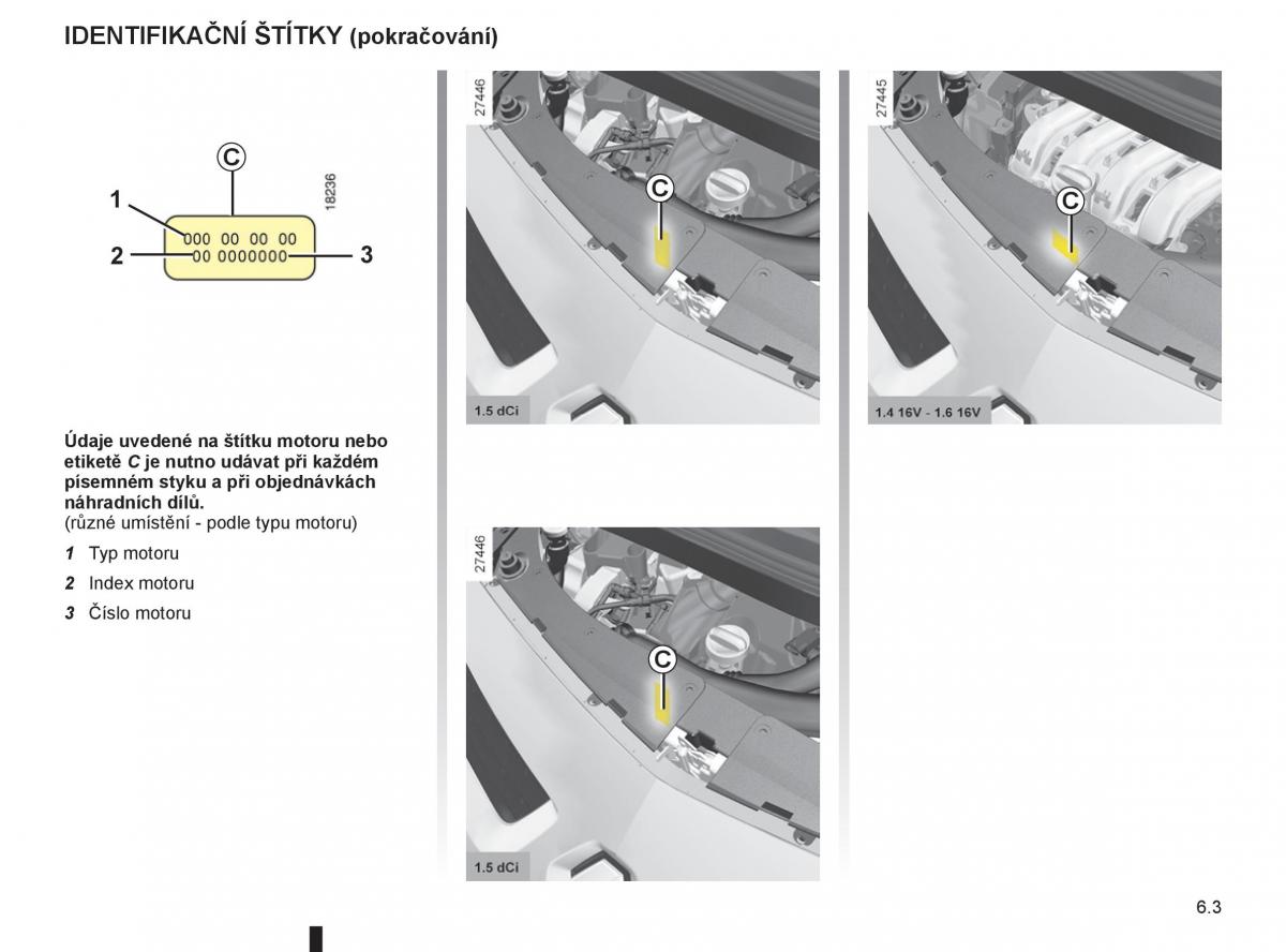 Renault Modus navod k obsludze / page 221