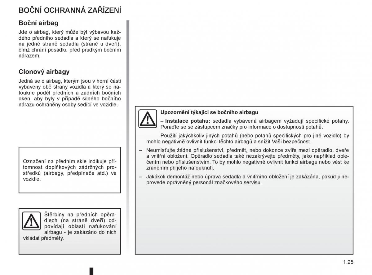 Renault Modus navod k obsludze / page 31