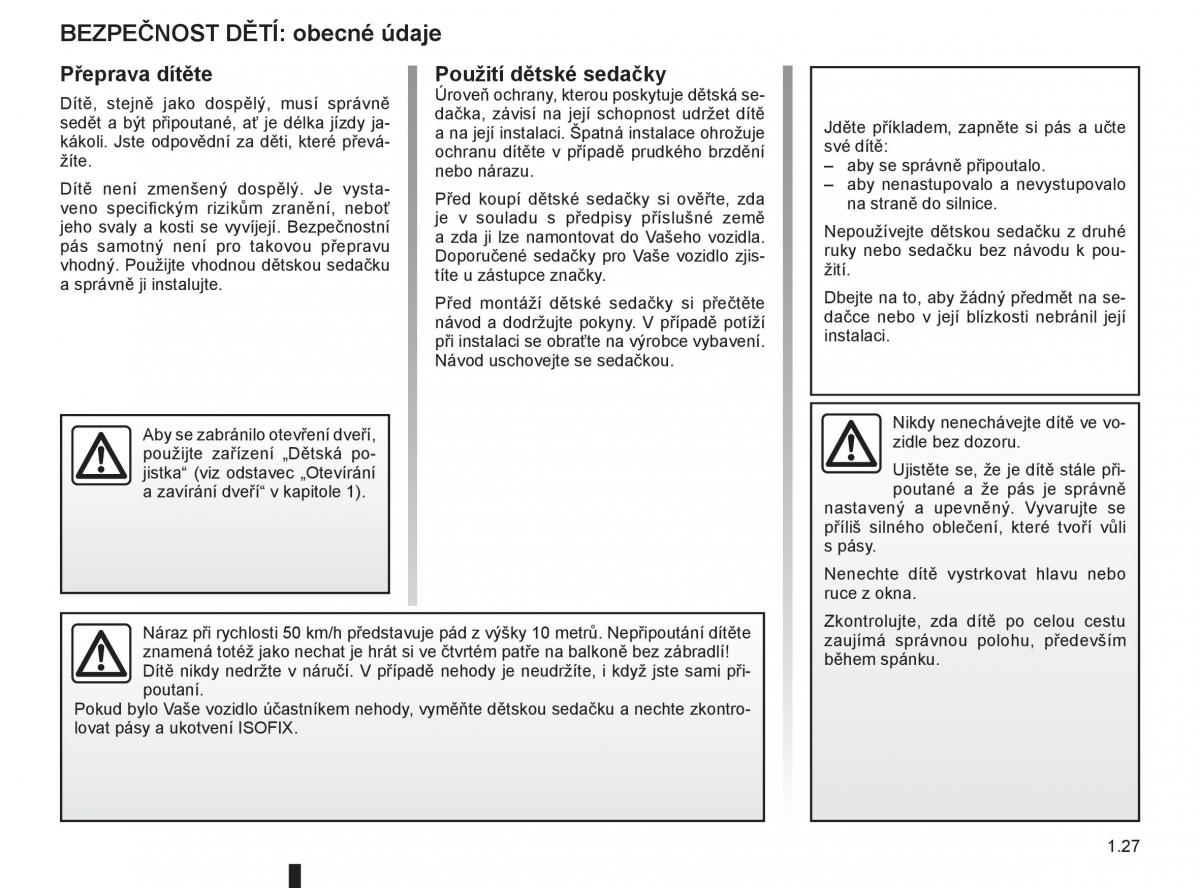 Renault Modus navod k obsludze / page 33